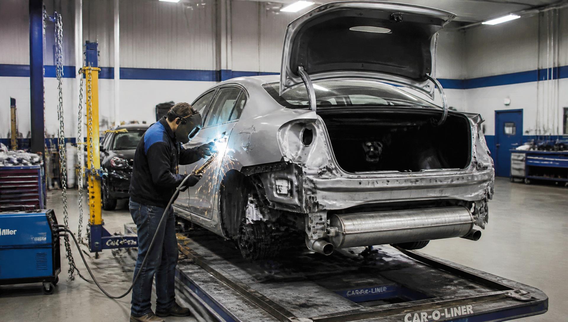 Marsh's Collision auto body work 1